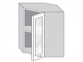 1.60.3у Шкаф настенный (h=720) угловой на 600мм со стекл. дверцей в Озёрске - ozyorsk.магазин96.com | фото