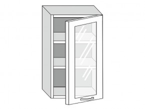 19.50.3 Шкаф настенный (h=913) на 500мм с 1-ой стекл. дверцей в Озёрске - ozyorsk.магазин96.com | фото
