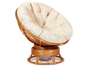 Кресло-качалка Papasan w 23/01 B с подушкой Cognac, ткань Старт в Озёрске - ozyorsk.магазин96.com | фото