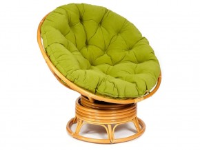 Кресло-качалка Papasan w 23/01 B с подушкой Honey, флок Олива в Озёрске - ozyorsk.магазин96.com | фото