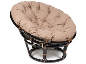 Кресло Papasan 23/01 W с подушкой Antique brown, экошерсть Коричневый в Озёрске - ozyorsk.магазин96.com | фото