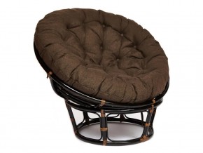 Кресло Papasan 23/01 W с подушкой Antique brown, ткань Коричневый в Озёрске - ozyorsk.магазин96.com | фото