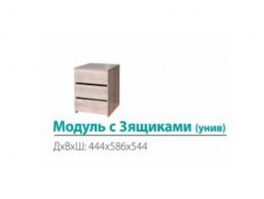 Модуль с 3-мя ящиками (универсальный) в Озёрске - ozyorsk.магазин96.com | фото