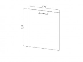 П 60 Комплект для посудомоечной машины 600 мм (цоколь + фасад) ЛДСП в Озёрске - ozyorsk.магазин96.com | фото