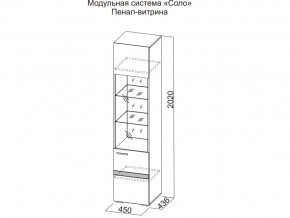 Пенал-витрина в Озёрске - ozyorsk.магазин96.com | фото