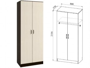 Шкаф 2 двери Ронда ШКР800.1 венге/дуб белфорт в Озёрске - ozyorsk.магазин96.com | фото