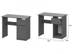 Стол письменный 900 Денвер Графит серый в Озёрске - ozyorsk.магазин96.com | фото